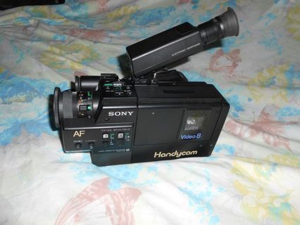 Vintage Sony Video Handycam CCD-V30 Model As is (Good for Collection)