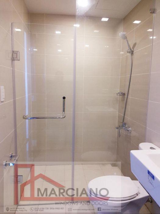 Frameless Shower Enclosure Swing Type Door Glass On Carousell