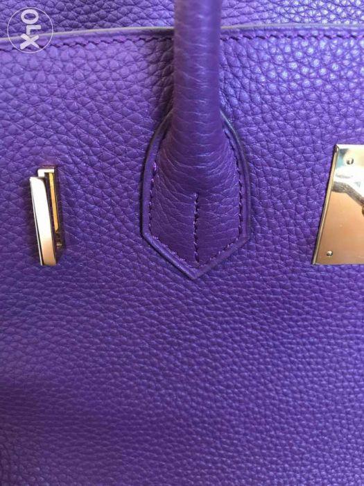 Hermes Birkin 25 Anemone Swift - Y Stamp - THE PURSE AFFAIR