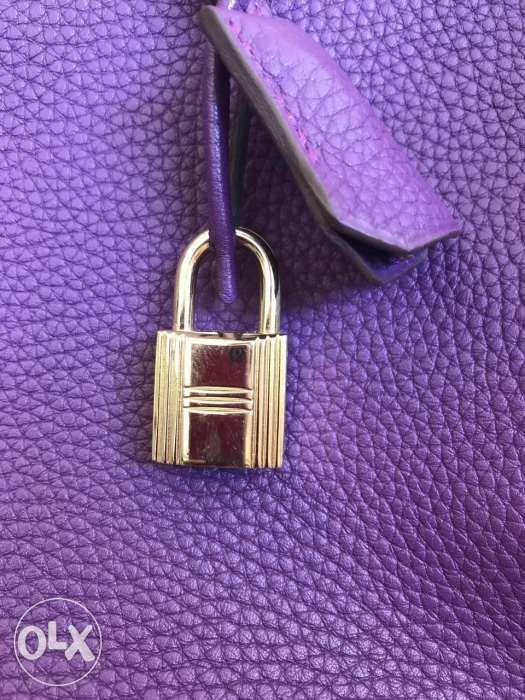 Hermes Birkin 25 Anemone Swift - Y Stamp - THE PURSE AFFAIR