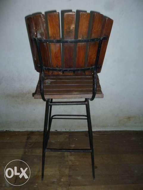 Narra Bar Chair (Category: Chairs) located in Manila. Submitted by len.li (Listing ID 238814821, Image 3). Description: This listing is hosted on Carousell on behalf of OLX Philippines. negotiable, good condition, as is where is..