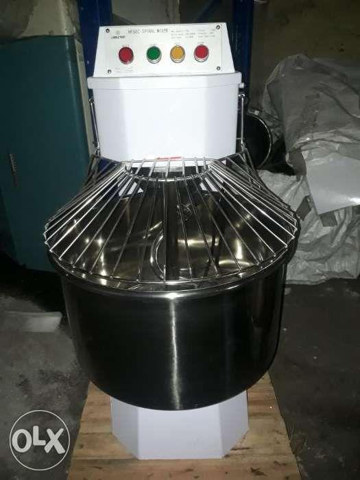 Spiral Dough Mixer (Category: Bakeware) located in Malabon City. Submitted by bunasonny (Listing ID 238816631, Image 2). Description: Model : B50C Voltage : 220V/ 60hz Speed : 2 SPEED Mixing speed : 230 / 120 RPM Bowl speed : 18 / 10RPM Maximum capacity : 20KG/ 50L Input power : 2.6KW/ single phase FREE DELIVERY IN METRO MANILA AREA. ONE YEAR SERVICE WARRANTY.. FOR INQUIRIES: PLZ CALL OR TXT BY CLICKING ON ANY OF THE AVAILABLE BUTTONS ON THIS PAG