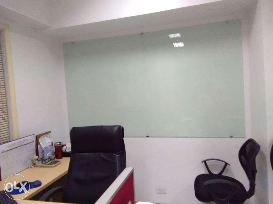 Glass board with graphicote, Furniture & Home Living, Office Furniture