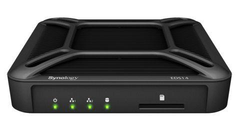Synology Embedded DataStation EDS14 Portable NAS (Category: Computer Parts) located in Quezon City. Submitted by ann_xbs (Listing ID 238831137, Image 3). Description: "CPU Model: Marvell Armada 370 88F6707 CPU Frequency: 1.2 GHz System Flash: 4 GB eMMC System Memory: 512 MB DDR3 External Ports: USB 2.0 Port 1, USB 3.0 Port 1, SD Card Reader Size (Height x Width x Depth): 31 mm x 125 mm x 125 mm Weight: 0.295 kg RJ-45 1GbE LAN Port: 2 (with Link A