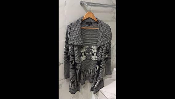 Aztec Knit Coat