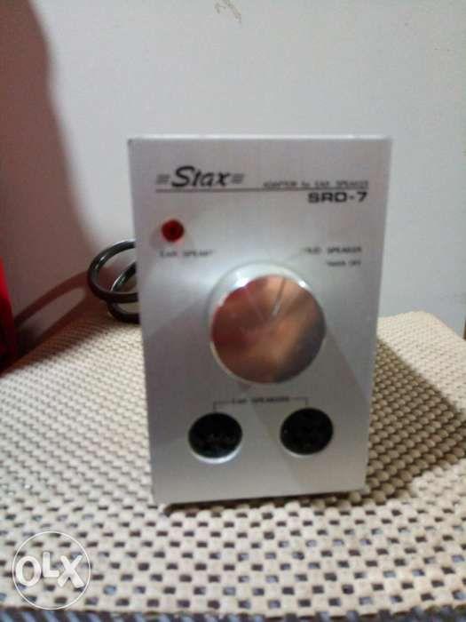 stax headphone adaptor condenser (Category: Microphones) located in Manila. Submitted by gerard.gerard6 (Listing ID 238832920, Image 2). Description: Stax srd-7 headphone adaptor, condition : unused.