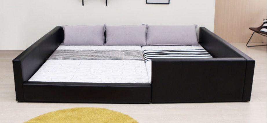 Family Bed Frame Square Type Korea Product, Furniture & Home Living ...