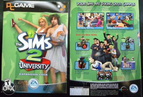 Sims 2 University PC game