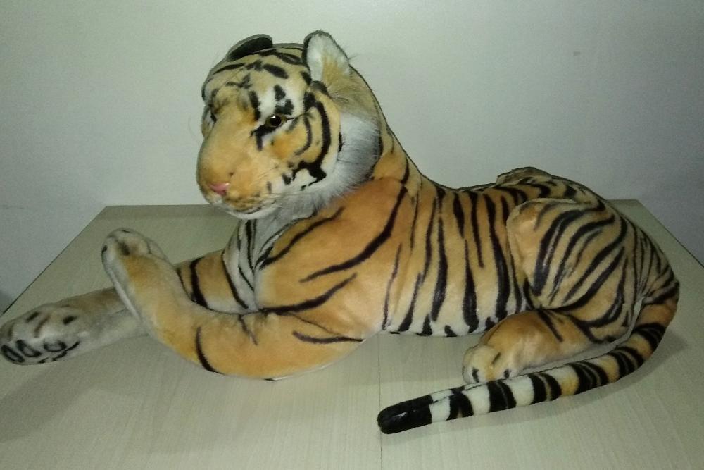 blue tiger stuffed animal