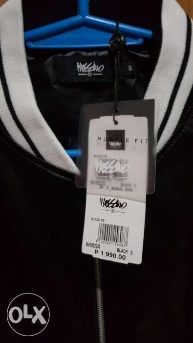 mossimo leather jacket mens