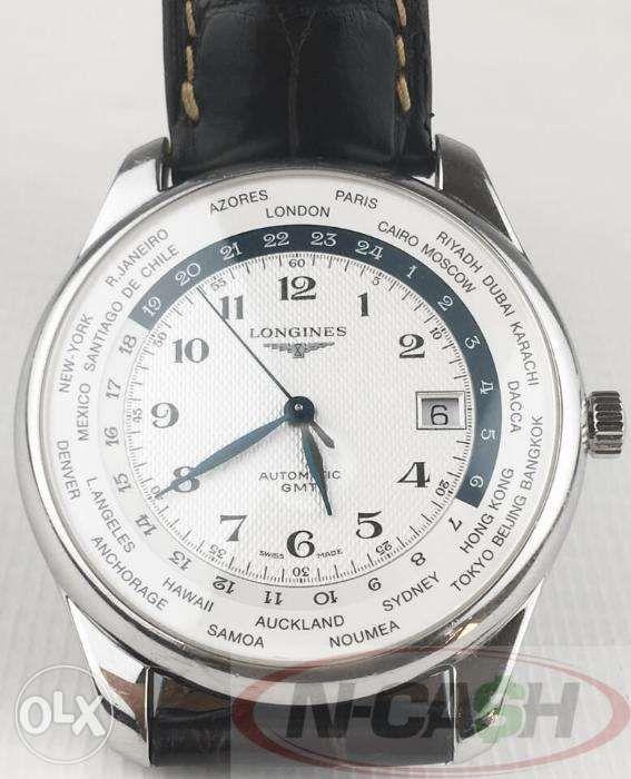 Watches Buyer Pawnshop Philippines Longines Master World Time GMT