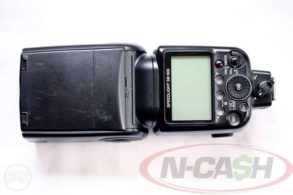 Nikon Speedlight SB900 External Flash D90 D5500 D600 D810 (Category: Flashes) located in Manila. Submitted by luxury_by_n-cash (Listing ID 238843973, Image 2). Description: N-CASH "Metro Manila's Best Pawnshop of Cameras and Other Gadgets" www.ncash-pawnshop-philippines.com Nikon Speedlight SB-900 External Flash Appearance is at least 9.2 out of 10. Minor hairline scratches only. All markings are intact. Perfect working condition Comes with diffu