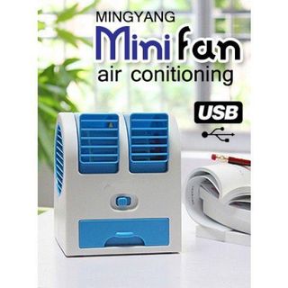 Portable Desktop Table Mini Electric USB Fan Air Con Condition Cooler