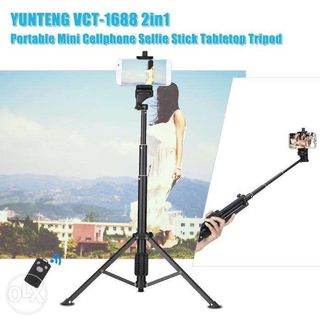 FREE DELIVERY Yun Teng VCT Mobile Selfie Stick Smartphone Phone Tripod