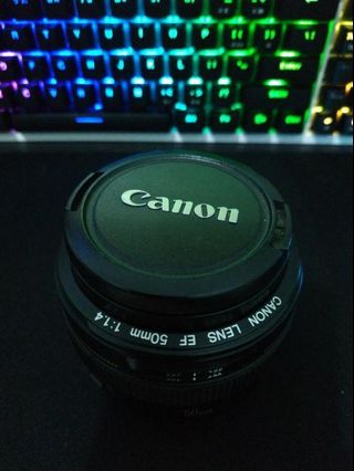 Canon 50mm 1.4 USM Lens