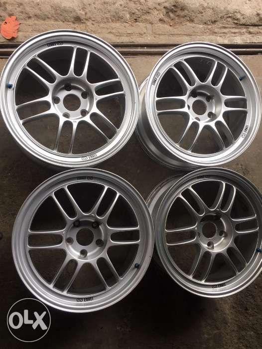 18 inch Enkei authentic Orig rpf1 light weight wheels Japan, Car