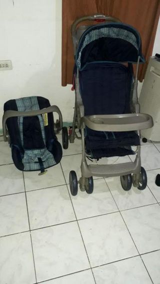 Rush 1500 nlng baby 1st stroller with carseat