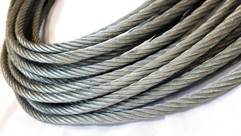 Ungalvanized / Galvanized Steel Wire Ropes and Wire Rope Slings