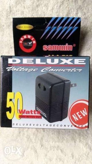 SAMWIN 50W Portable Mini Step Down 220V to 110V Transformer ZQ018F