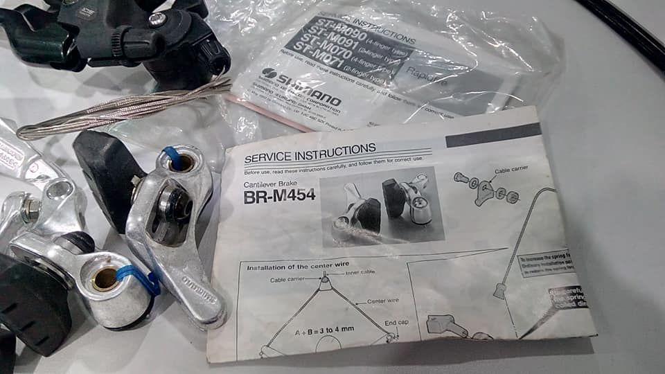 Shamino Racket NOS Shimano DX Cantilever Brake Set BRM454, Sports Equipment, Sports ...