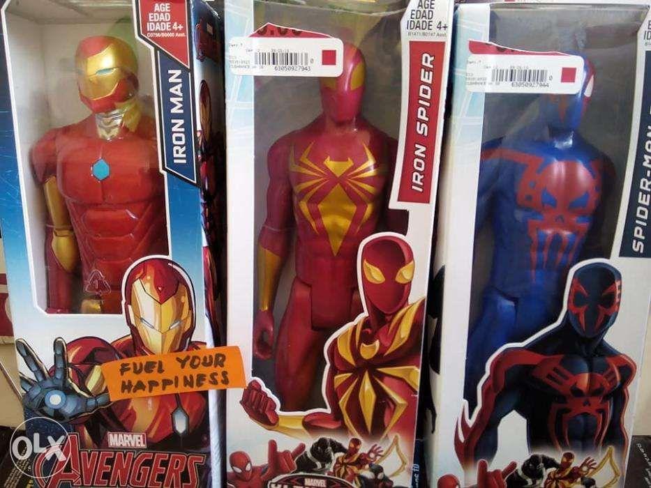 11 Iron Spiderman Iron Man Spider Man 99 Action Figure Doll Toys Games Toys On Carousell