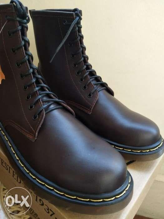 cow print doc martens
