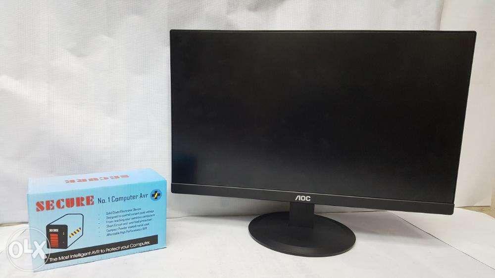 Aoc I2280swd 22 Inch Ips Led Monitor With Secure 2v Computer Avr Electronics Tvs Entertainment Systems On Carousell