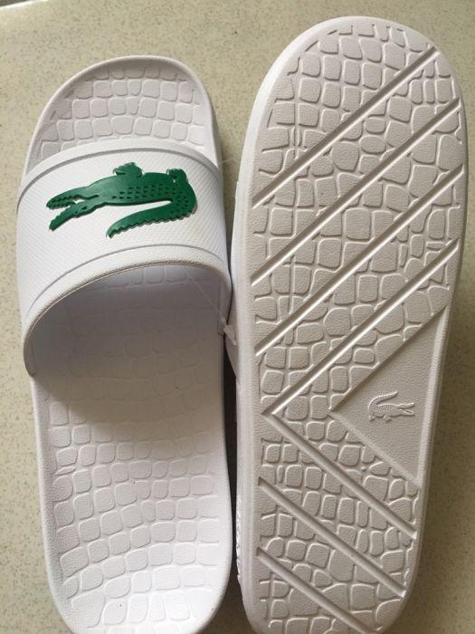 Lacoste sandals, Men's Fashion, Footwear, Slippers & Slides on Carousell