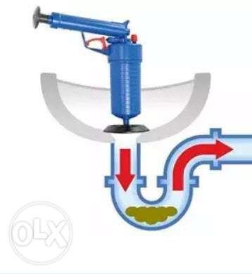 Drain Blaster Cleaner Anti Clog (Category: Construction Tools & Equipment) located in Manila. Submitted by magicgerry (Listing ID 238905781, Image 2). Description: Toilets High Pressure Air Drain Blaster Cleaner ABS Plastic Drain Cleaner Clogged Pipes and Drains W 4 Differents Size Adaptor (P720.00) Weight: about 850g Material: ABS Material of the sucker: rubber Size: about 275x95x280mm Color: bule and black This pipeline dredge takes advantage i