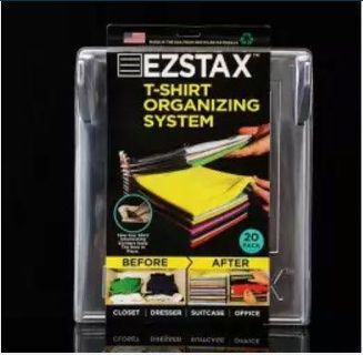 EZSTAX 10 Packs Clothes Organizer