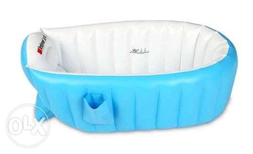 Inflatable Baby Bath Tub (Category: Bathtub & Bath Accessories) located in Manila. Submitted by magicgerry (Listing ID 238912682, Image 2). Description: Inflatable Baby Bath Tub (P649.00) Highlights: > Inflatable Baby Bath Tub > Deflates and folds easily for easy travel > Suitable for 6 months to 6 years old children who are able to sit upright unassisted > Makes bath tub more comfy for babies and toddlers > The textured surface helps prevent sli