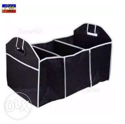 Car Boot Organizer (Category: Storage Boxes & Baskets) located in Manila. Submitted by magicgerry (Listing ID 238912829, Image 2). Description: Car Boot Organizer Collapsible Storage Basket Fordable For Trunk (Black) (P389.00) > Placed in the car trunk to organize clutter and tools > Ideal for storing groceries, cleaning supplies, maps, emergency gear, snacks, drinks and more > Three separated compartments with pockets on both sides, optimize the