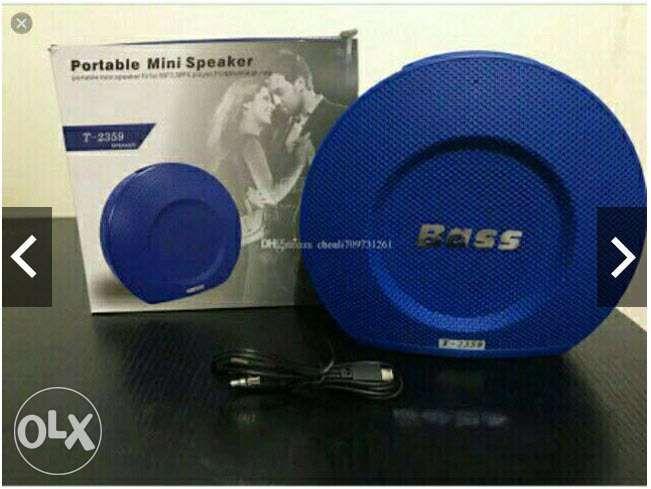 Portable Speaker (Category: Soundbars, Speakers & Amplifiers) located in Manila. Submitted by magicgerry (Listing ID 238912870, Image 2). Description: Product details of T-2359 portable speaker (P599.00) > Portable mini speaker > Fit for MP3/MP4/player/PO and mobile phone > Has fm radio > Has SD/USB/AUX slot > Bluetooth Transducer: 3inch 10w*1Amplifier: Class D power amplifierFrequency Response: 150HZ--18KHZDC input: 5v/1000mAhImpedance:40hmsRate