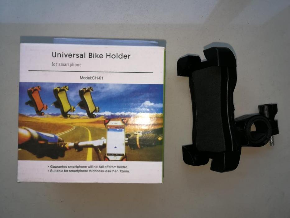 Universal Bike Holder Mountain Foldable (Category: Mounts & Holders) located in Manila. Submitted by magicgerry (Listing ID 238912896, Image 3). Description: Universal Bike Holder for smartphone (P240.00) > Model: CH-01 > Guarantee smartphone will not fall off from the holder > Suitable for smartphone thickness less than 12mm > Max. Dimension: 95mm(w) X 185mm(h).