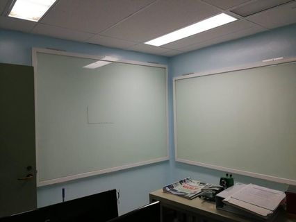 Frame writing glass board and frosted Glass board