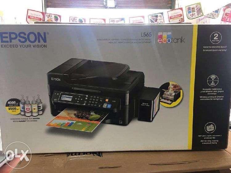 Epson L565 WiFi AllinOne Ink Tank Printer, Computers & Tech, Printers ...