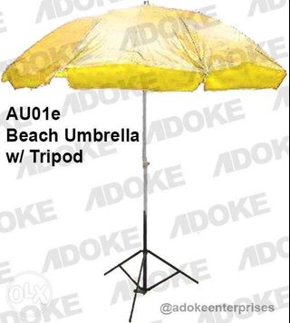 Round Big Beach Umbrella