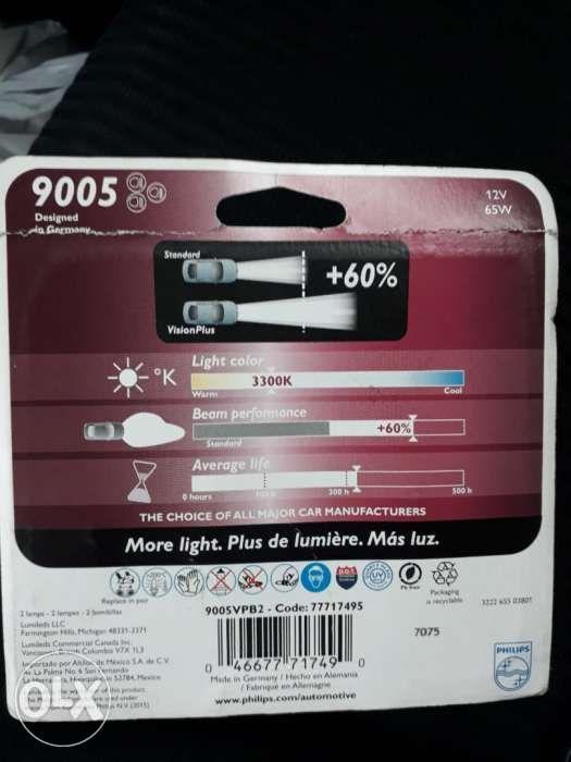 Philips VisionPlus 9005 VPB2 headlights lamp bulb 12V 65W (Category: Lightings, Horns, and other Electrical Parts and Accessories) located in Quezon City. Submitted by webryan (Listing ID 238934744, Image 2). Description: Brand new item. We can meet up at any of the following places: 1. Burger King along Quezon Ave, near Welcome Rotonda 2. Mercury Drugstore along E Rodriguez Sr Av and near St. Luke's Hospital.