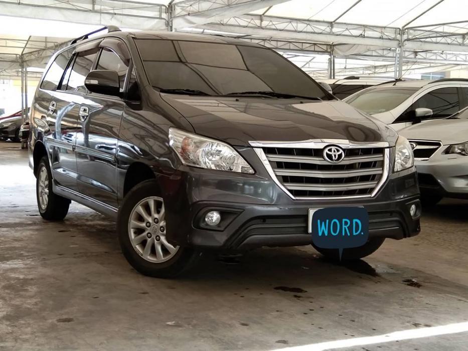 Innova 2014 Model 2014 Toyota Innova 2.0 G Variant Gas Manual, Cars for Sale on Carousell