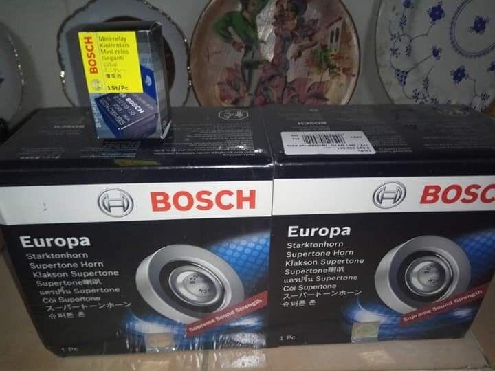 Bosch Europa Horn With Free Bosch Relay On Carousell