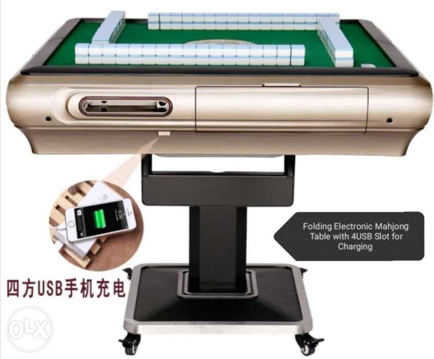 Folding Electronic Mahjong Table, Hobbies & Toys, Toys & Games on Carousell