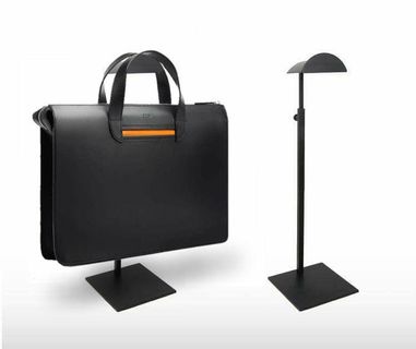 Men and Women Black Adjustable HeavyDuty Metal Handbag Display Stand