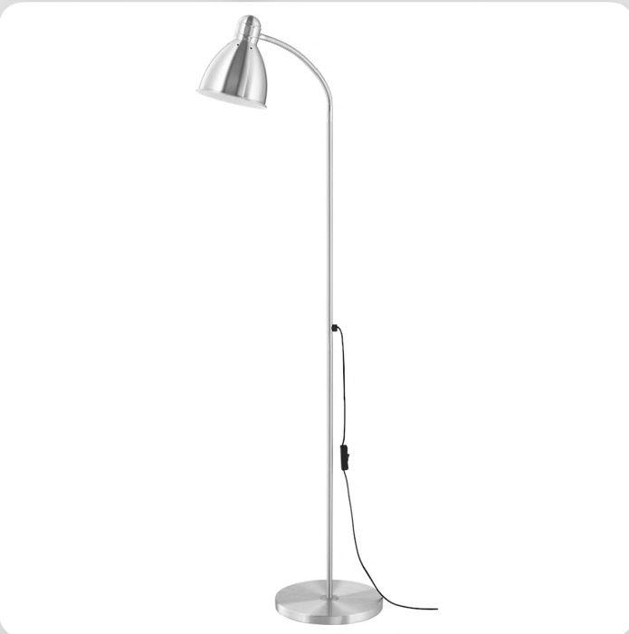 Ikea Stainless Floor Lamp, Furniture & Home Living, Home Improvement ...