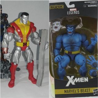 Marvel legends xmen beast and colossus toy figure