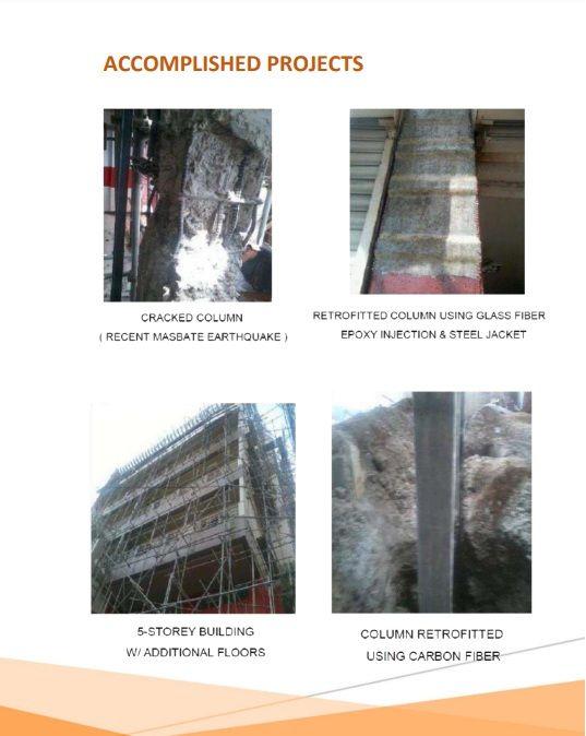 Carbon Fiber Retrofitting, Commercial & Industrial, Construction