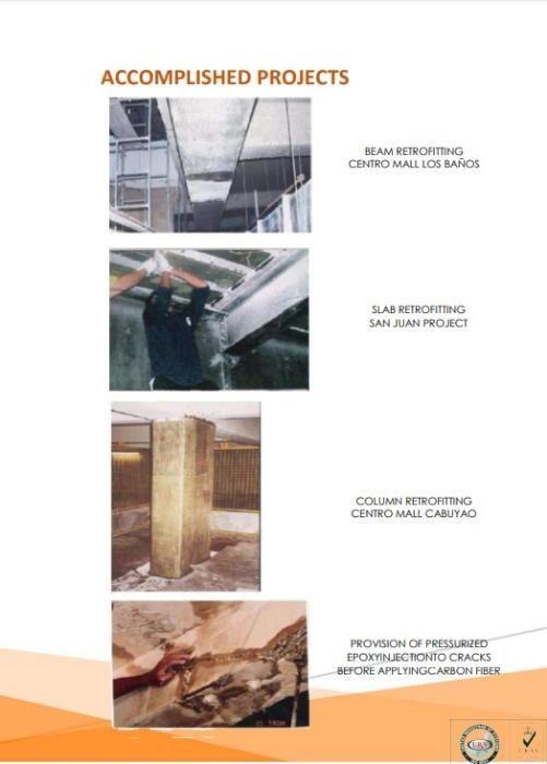 Carbon Fiber Retrofitting, Commercial & Industrial, Construction