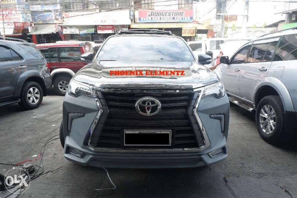 2016 To 2020 Toyota Fortuner Lexus Style Bodykit Led Drl Chin Body Kit Car Parts Accessories Body Parts And Accessories On Carousell