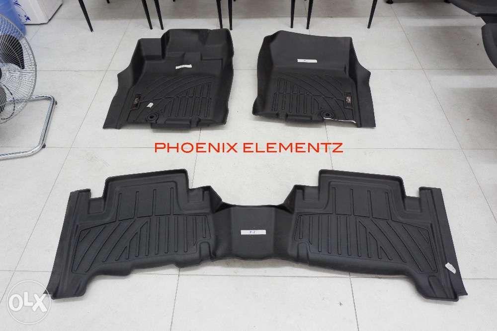Toyota Fj Cruiser Deep Dish Matting Outlander 2 Row Waterproof Car