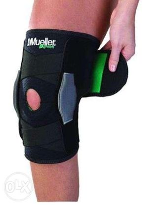 Mueller USA Green Adjustable Hinged Knee Brace Support Black ZQ021H