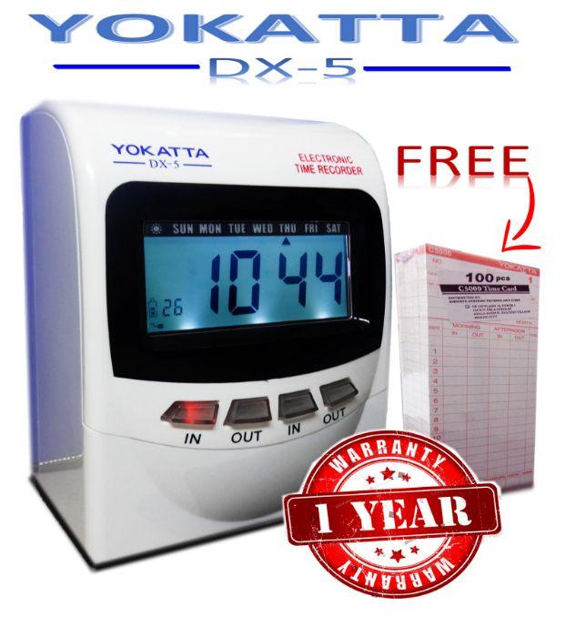 Yokatta Digital Bundy Clock. Time recorder clock. Bundy, Audio, Voice